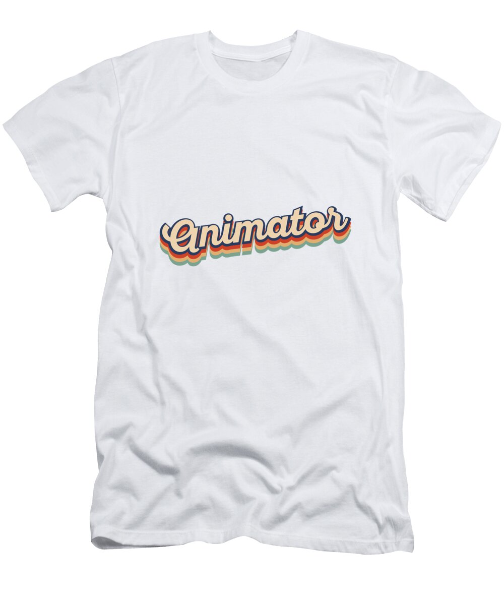 1 Vintage Animator Retro Design Gift Neo Dhlamini T-Shirt