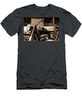 1 Vintage Motorbikes Standing Somewhere in Some Museum Vintage Motorcycles T-Shirt