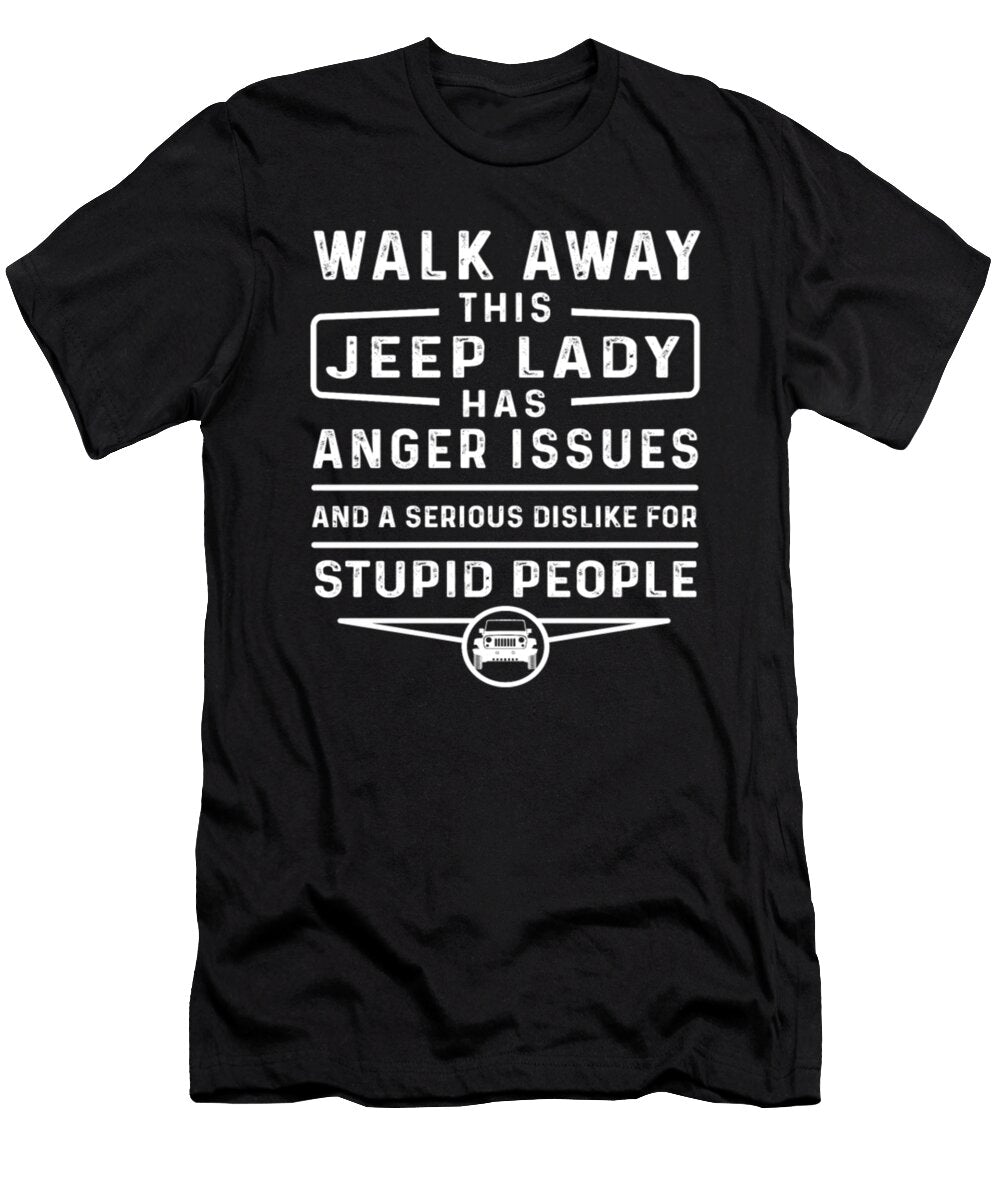 1 Walk Away This Jeep Lady Tinh Tran Le Thanh T-Shirt