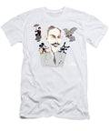 1 Walt Disney American Film Producer Business Magnate Cartoonist and Animator Caricatured with Mary Poppins Neale Osborne T-Shirt