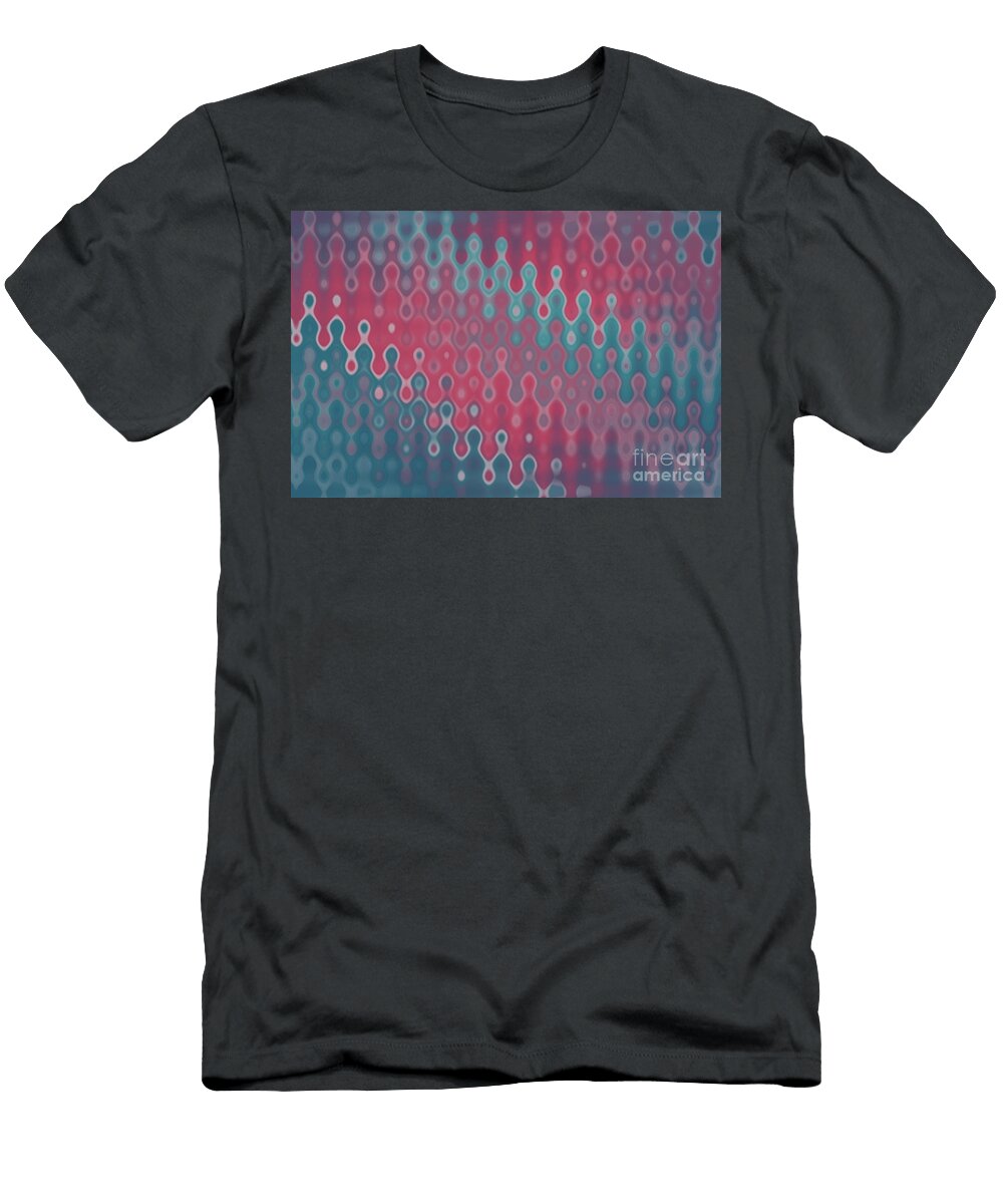 1 Wavy Psychedelic Jonathan Welch T-Shirt