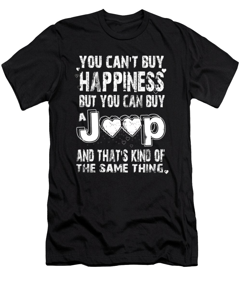 1 You Cant Buy Happiness But You Can Buy Jeep Tinh Tran Le Thanh T-Shirt