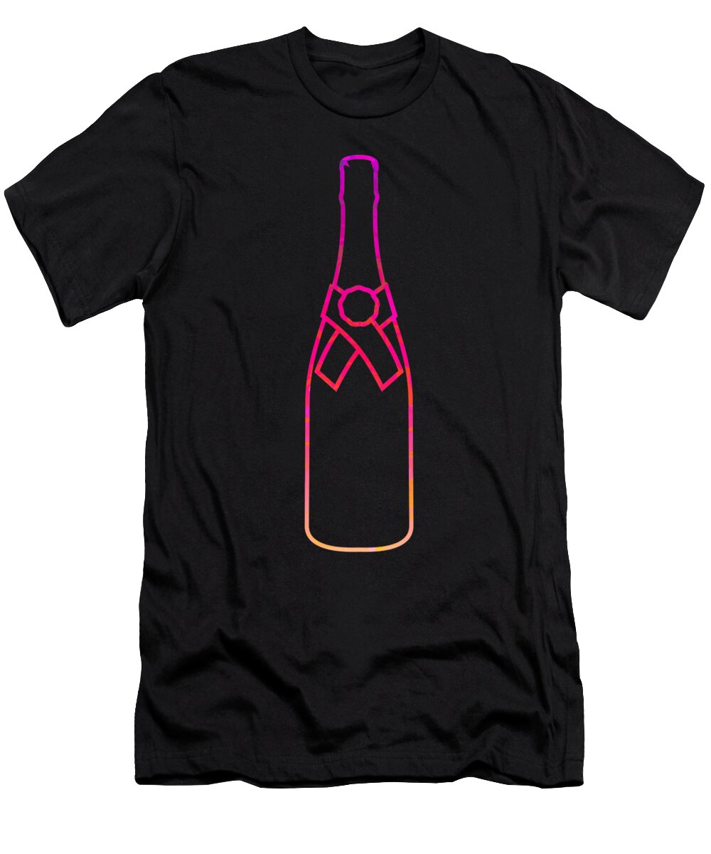10 Vinatge Champagne Celebration Calnyto T-Shirt