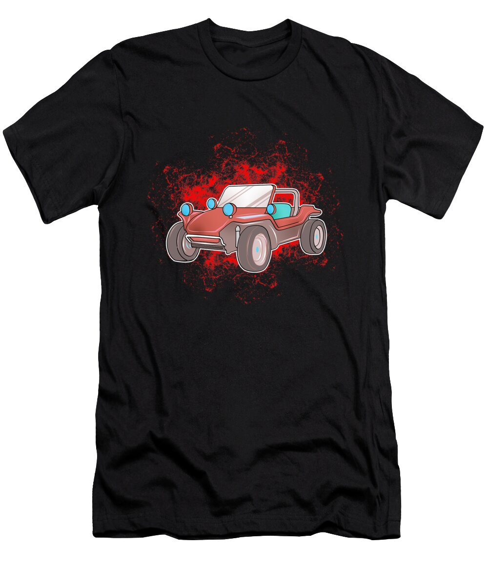 11 Dune Buggy Graphic Beach Buggy Rc Car Truck Gift Muc Designs T-Shirt