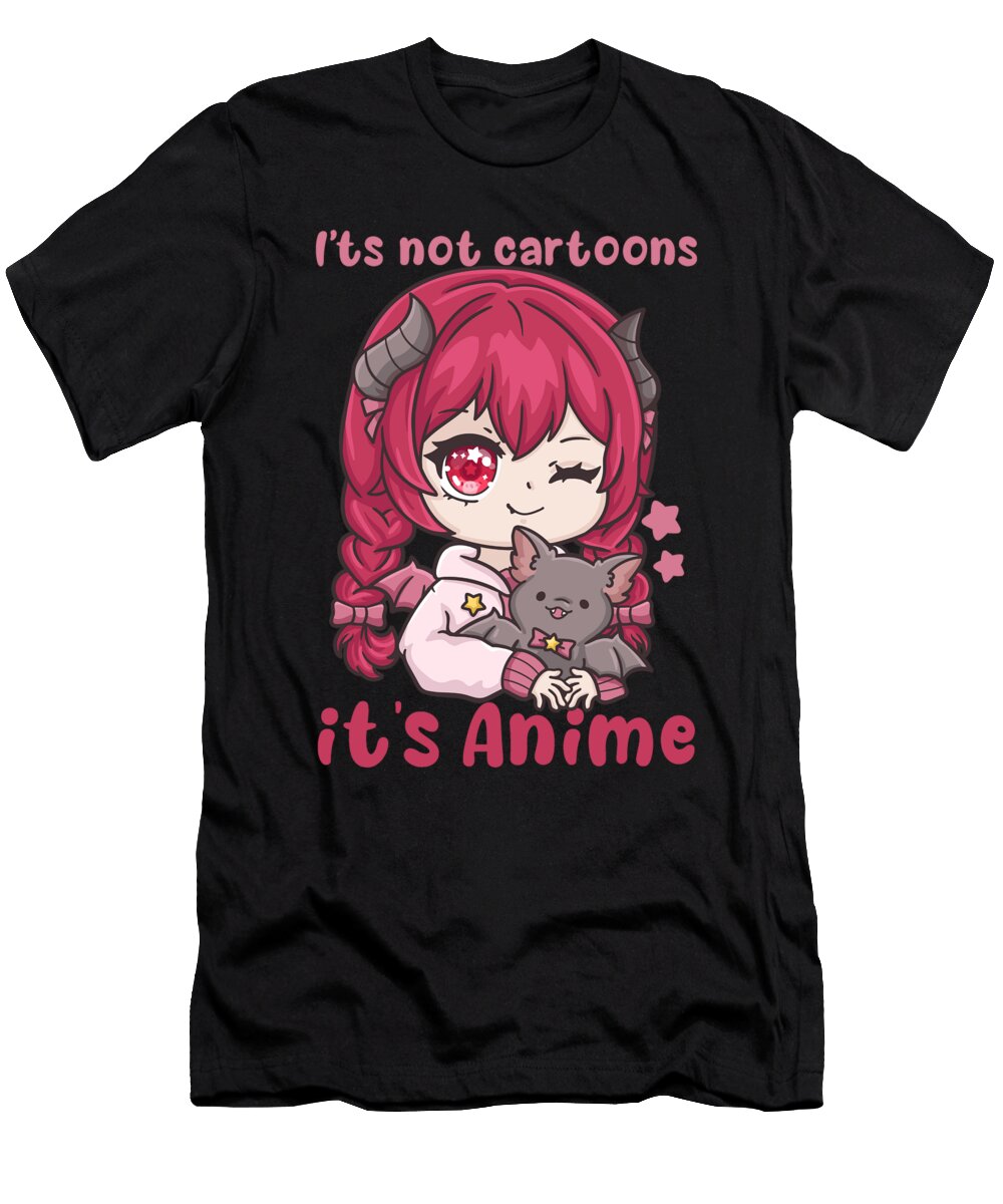 11 Its Not Cartoons It Anime I Chibi Kawaii Otaku Bi Nutz T-Shirt