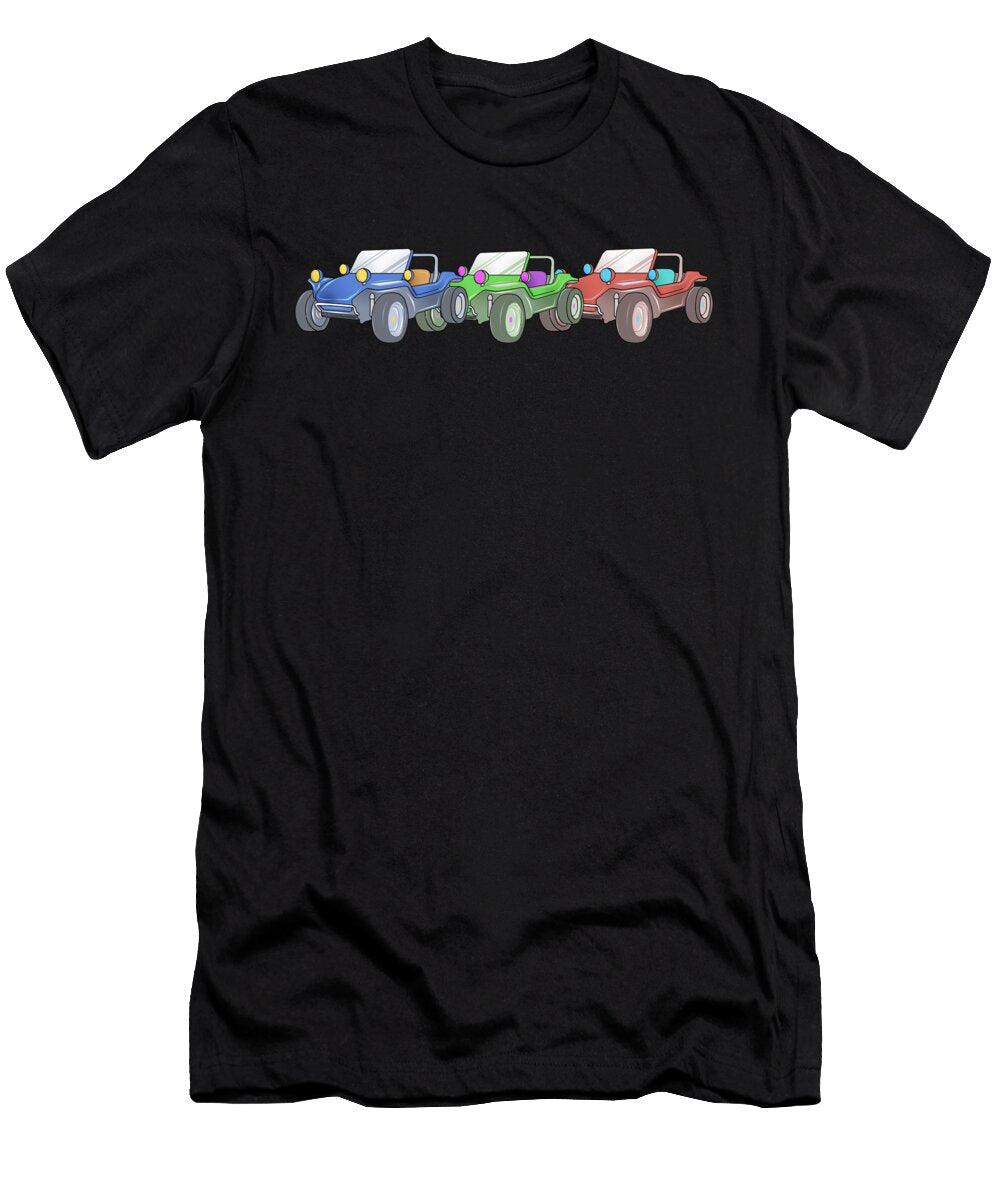 13 Dune Buggy Graphic Beach Buggy Rc Car Truck Gift Muc Designs T-Shirt