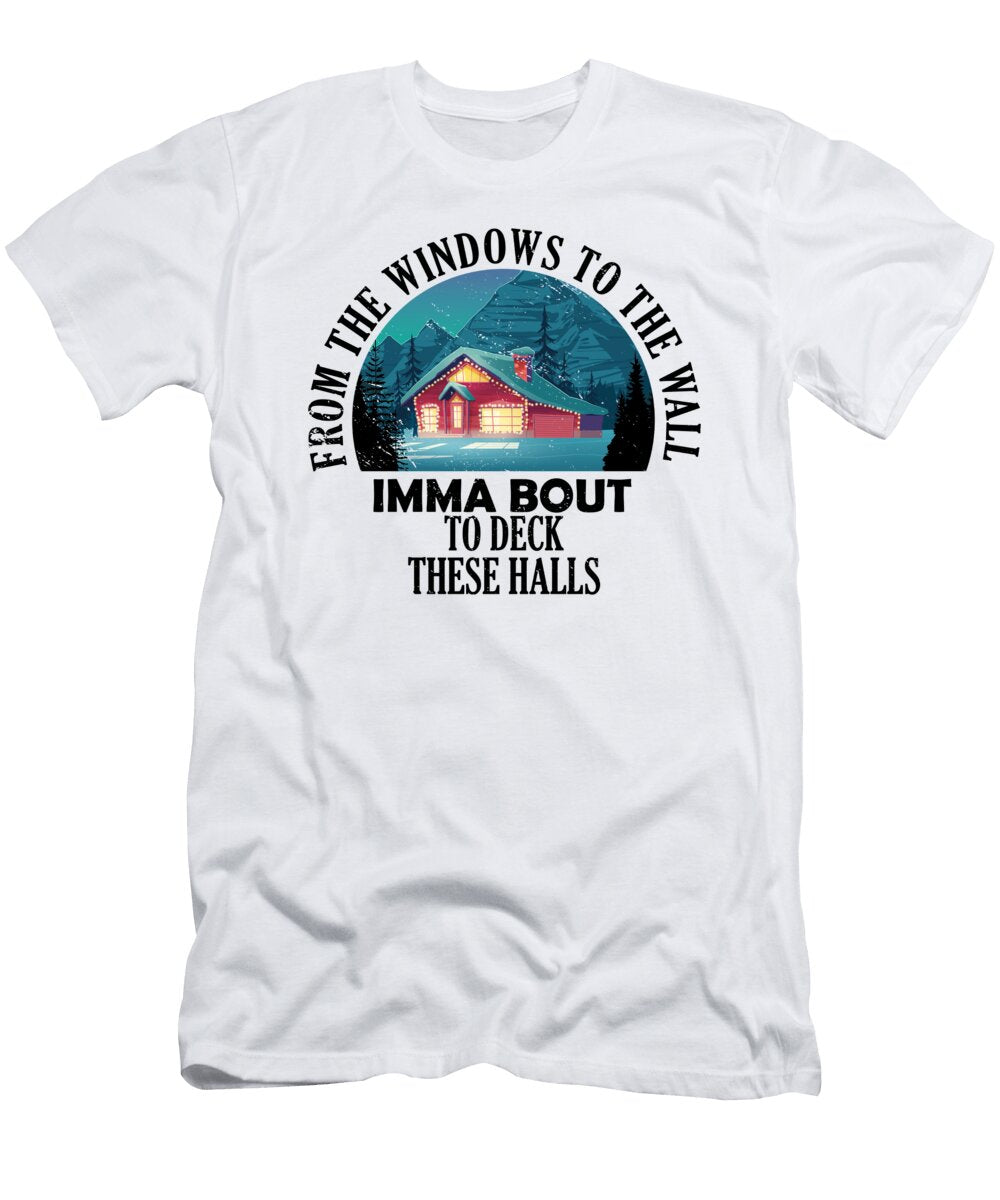 13 From the Windows to the Wall Imma Bout Xmas Basquiaty Store T-Shirt