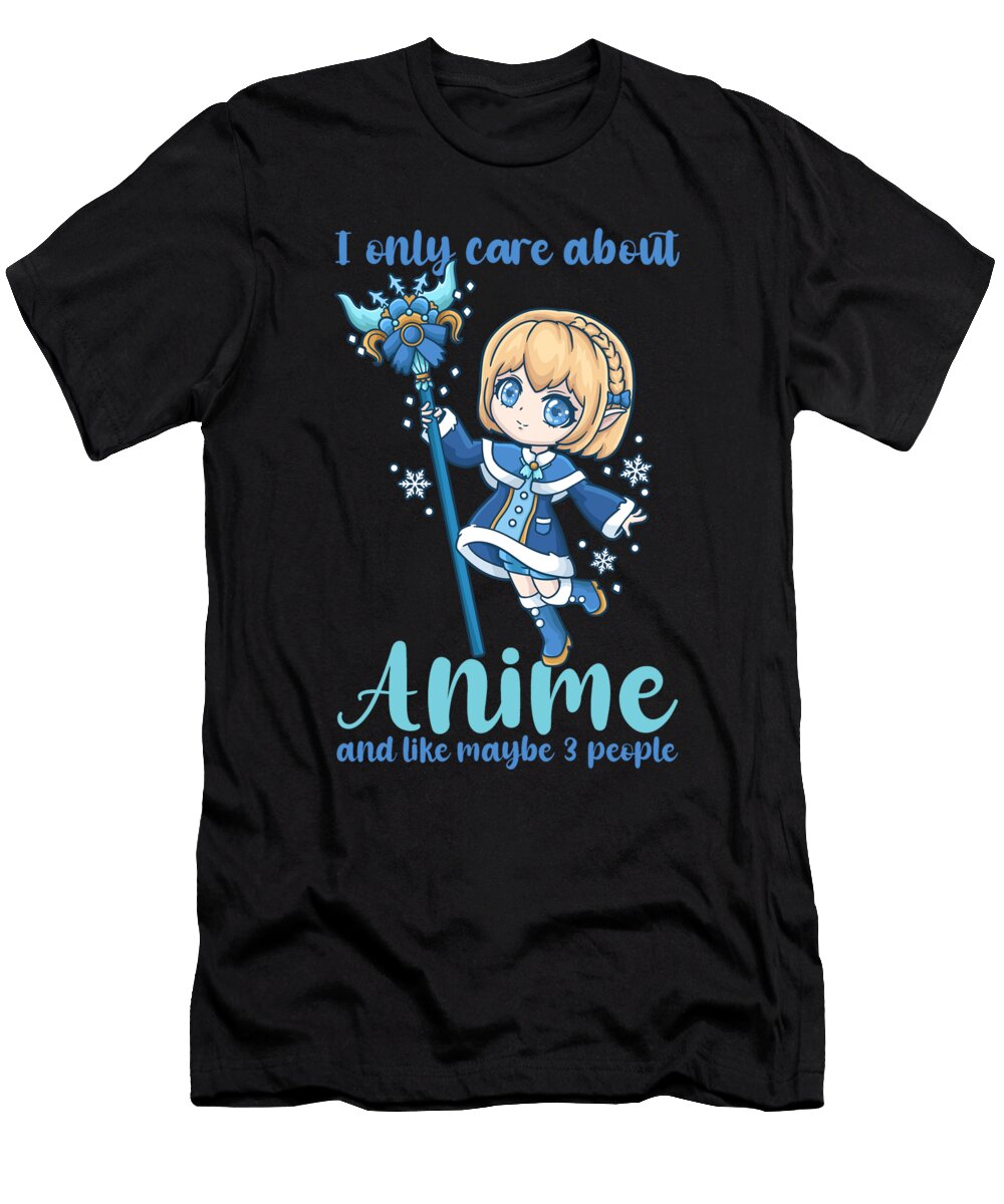 13 I Only Care About Anime and Maybe 3 People Bi Nutz T-Shirt