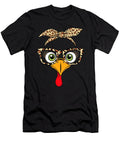 13 Thanksgiving Turkey Face Leopard Print Glasses Studi Alex T-Shirt
