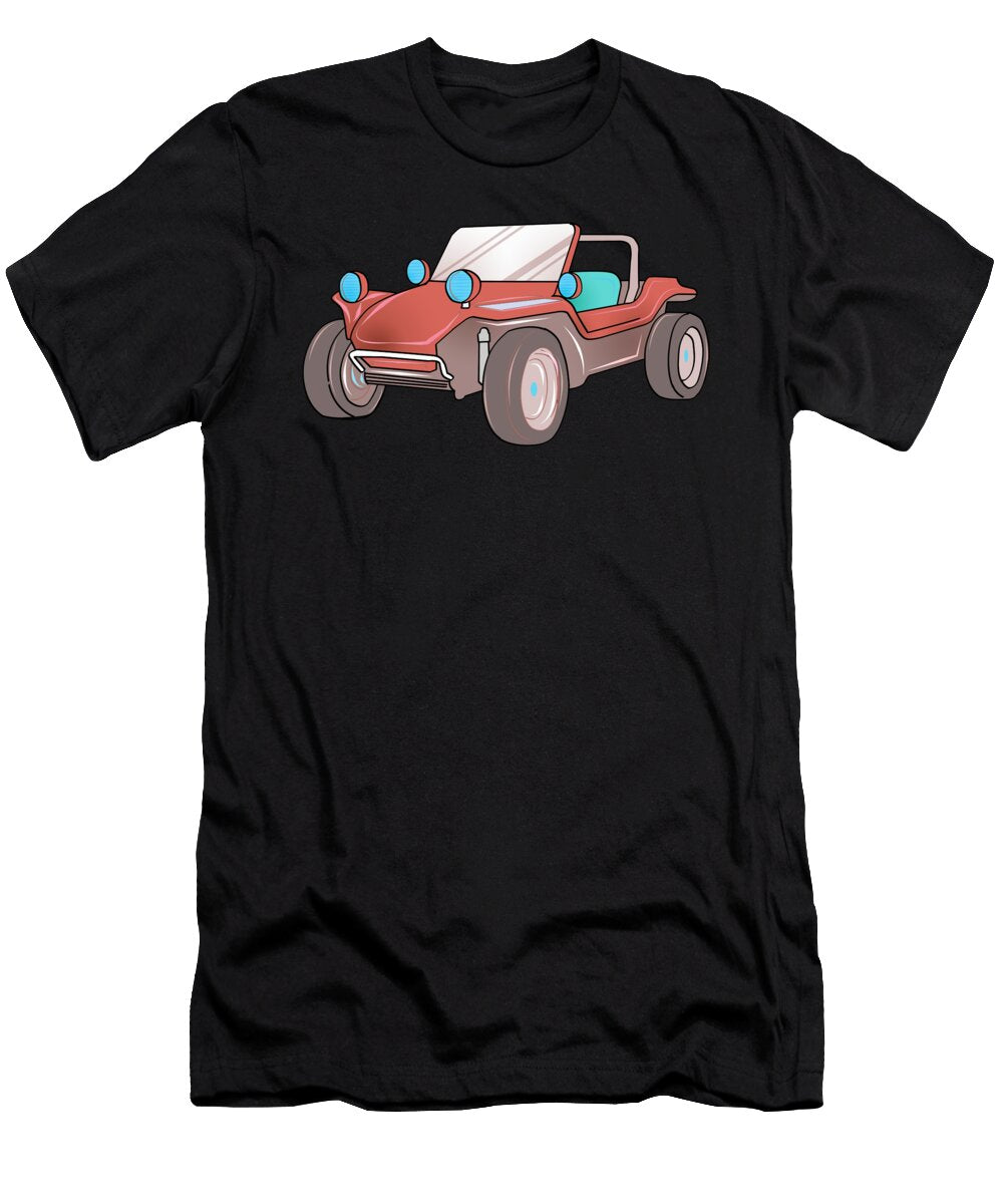 14 Dune Buggy Graphic Beach Buggy Rc Car Truck Gift Muc Designs T-Shirt