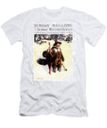 1900s Sunday Magazine Cover Silly Man Vintage Images T-Shirt