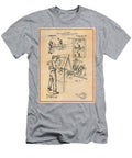1915 Max Fleischers Original Rotoscope for Cartoons Antique Paper Patent Print Greg Edwards T-Shirt