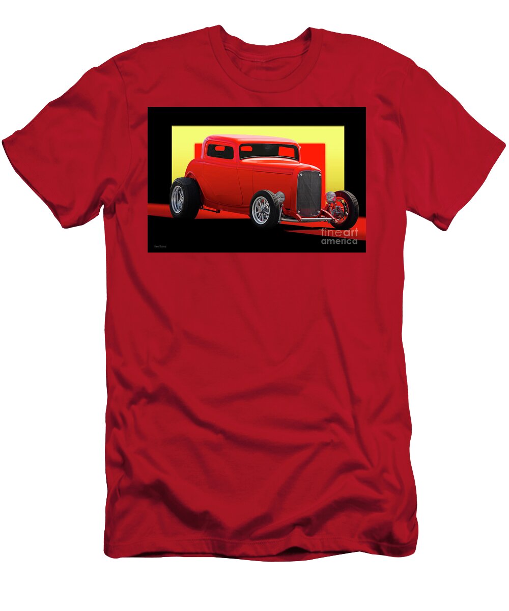 1932 Ford Three Window Coupe Dave Koontz T-Shirt