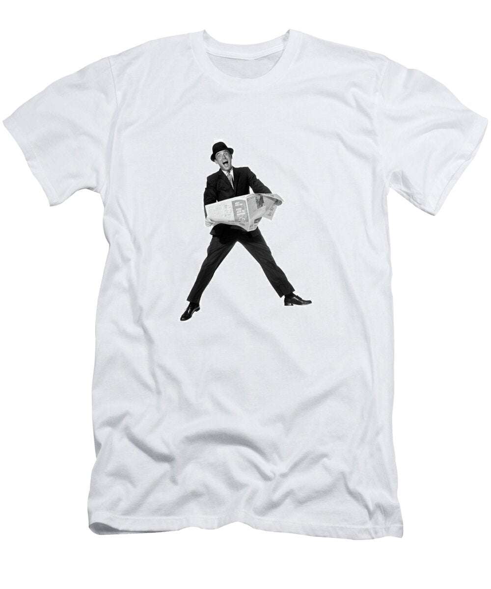 1950s 1960s Man in Business Suit Vintage Images T-Shirt