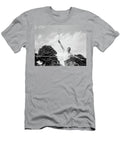 1950s 1960s Man Playing Badminton Vintage Images T-Shirt