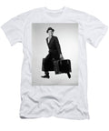 1950s Smiling Man Carrying Two Vintage Images T-Shirt