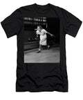 1950s Woman Bowling About to Release Vintage Images T-Shirt