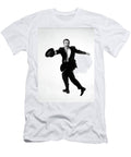 1960s 1950s Man Business Suit Jumping Vintage Images T-Shirt