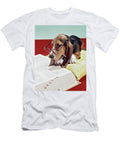1960s 1970s Basset Hound with Sad Eyes Vintage Images T-Shirt