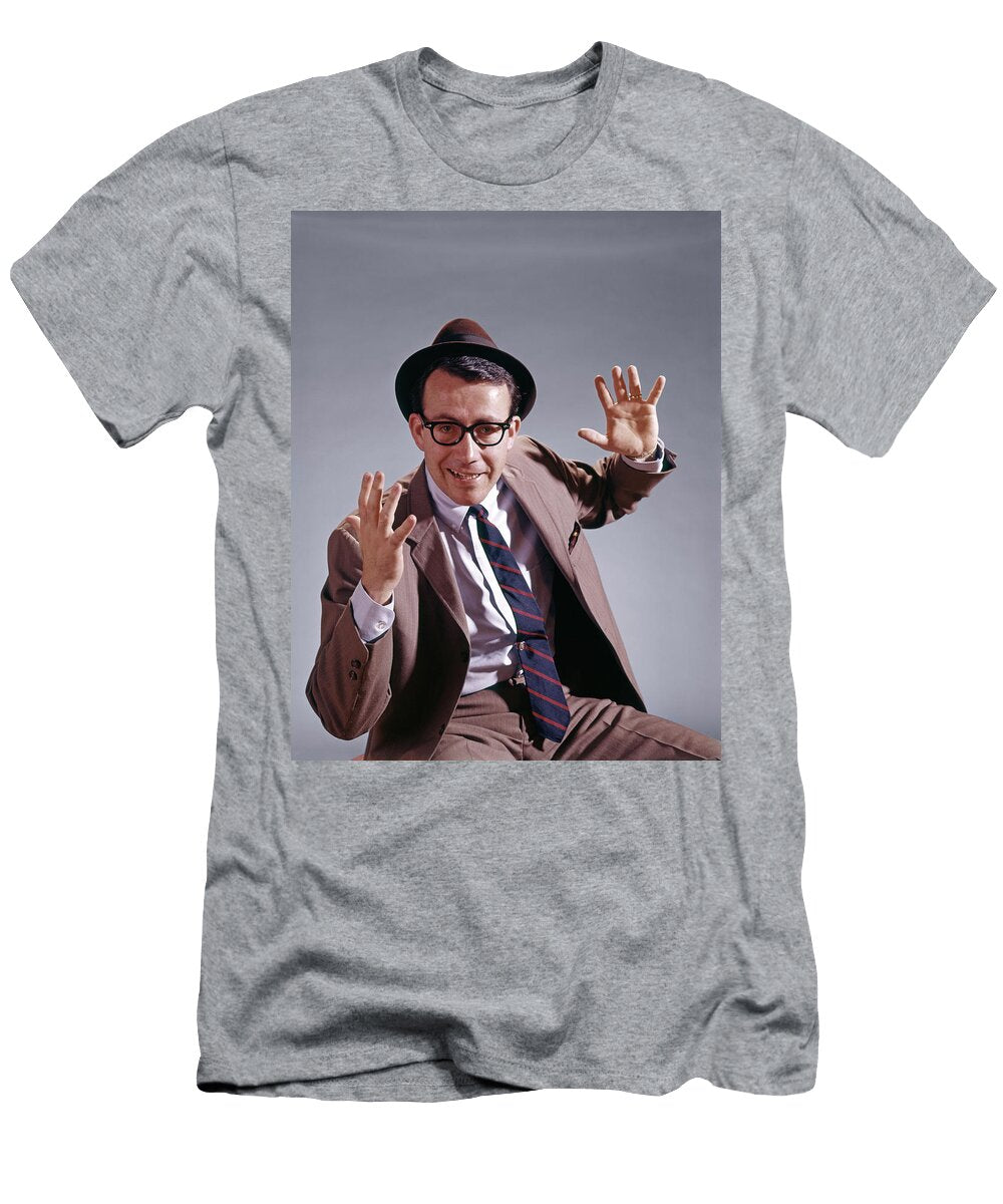 1960s Businessman Wearing Hat Vintage Images T-Shirt