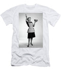 1960s Excited Woman Housewife in Apron Vintage Images T-Shirt