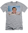 1960s Mans Head Face Buried Up to Neck Vintage Images T-Shirt