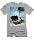 1960s Pirate Treasure Chest Full Coins Vintage Images T-Shirt
