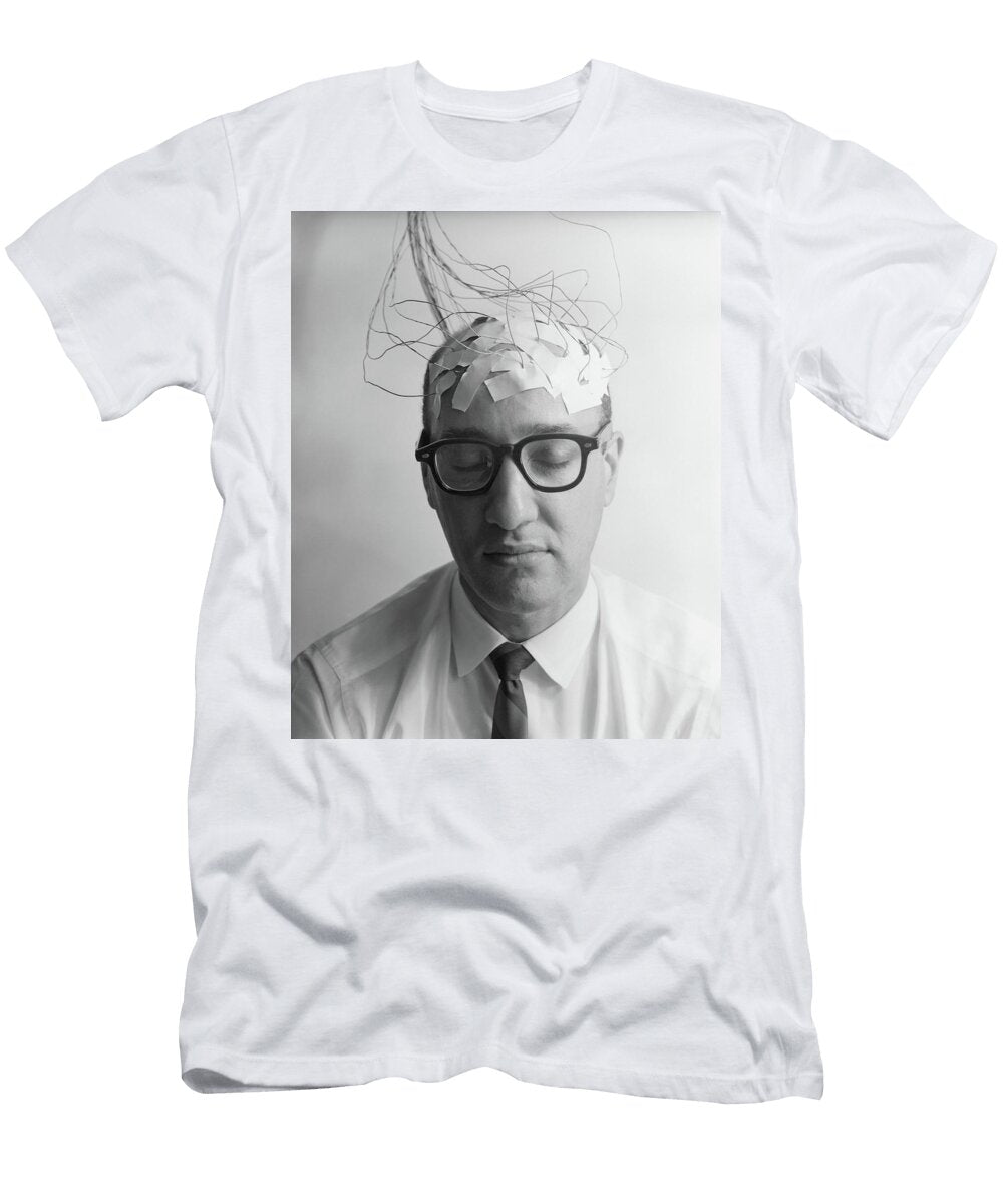 1960s Portrait of Man Character Vintage Images T-Shirt