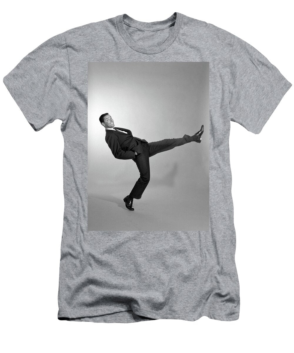 1960s Smiling Businessman Man Wearing Vintage Images T-Shirt