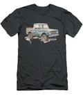 1970 Ford Bronco Watercolor 323 Peter Lopez T-Shirt