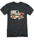 1970 Ford Bronco Watercolor 441 Mad Paperairplanes T-Shirt
