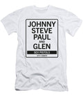 1975 Johnny Steve Paul and Glen Chungkong Art T-Shirt