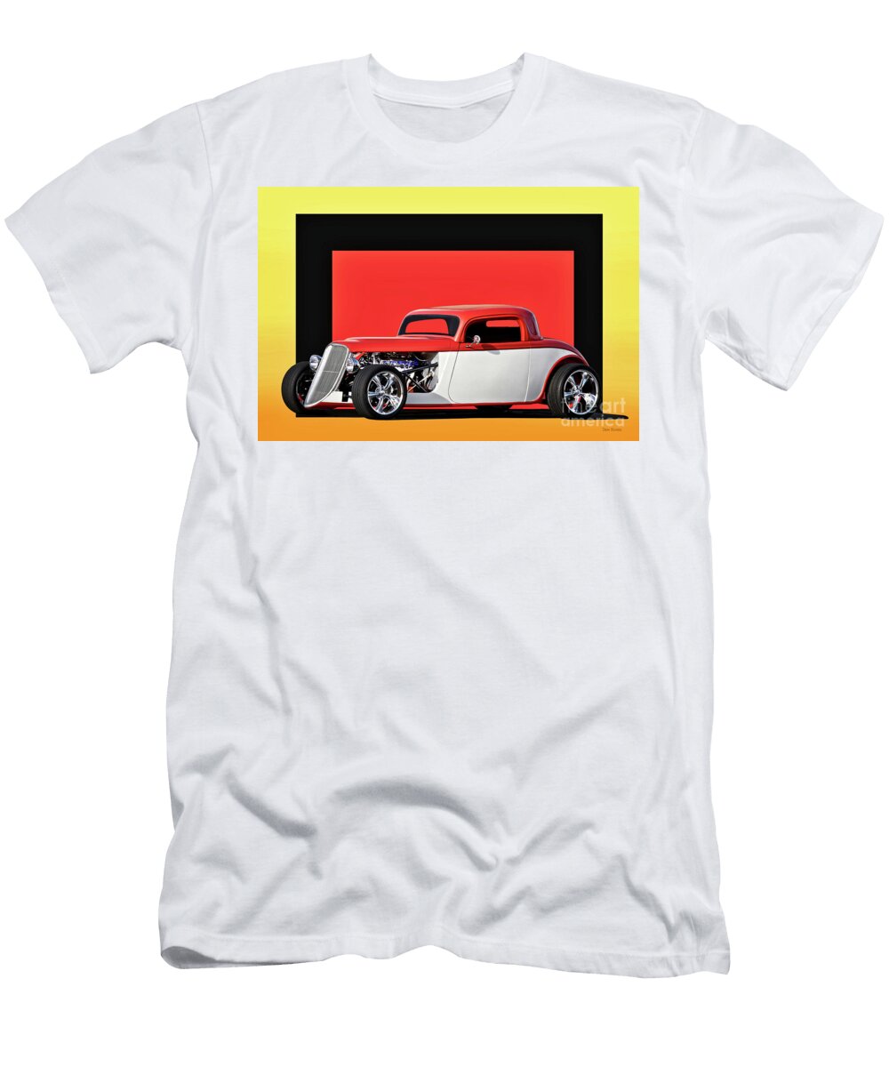2 1933 Ford Three Window Coupe Dave Koontz T-Shirt