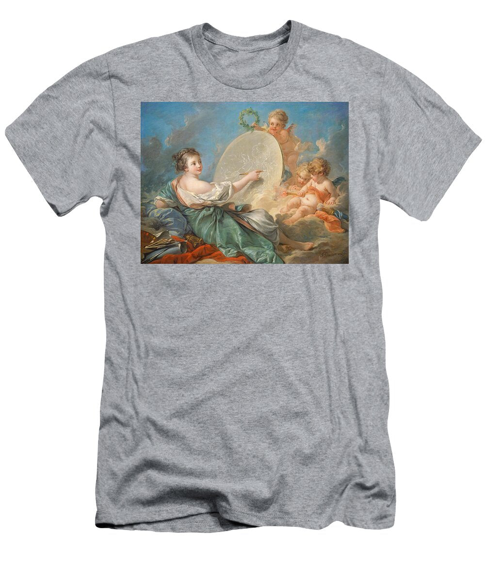 2 Allegory of Painting Francois Boucher T-Shirt
