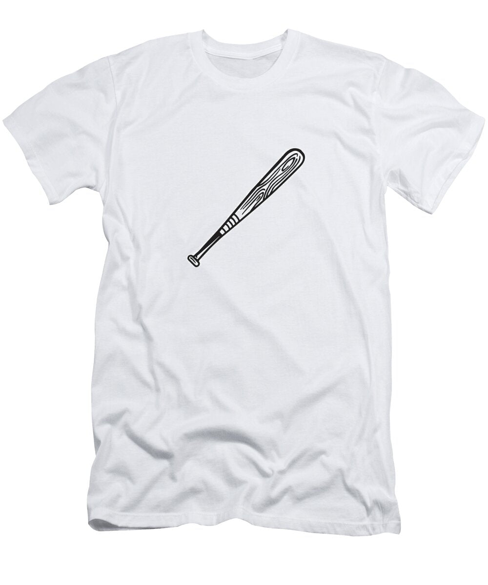 2 Baseball Bat Csa Images T-Shirt
