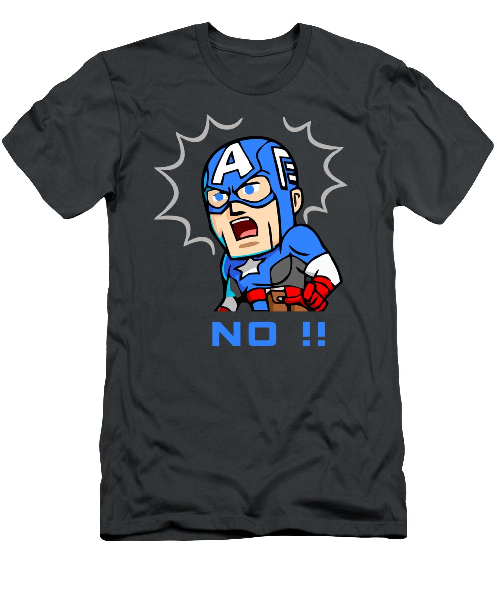 2 Captain America Halima Agustina T-Shirt