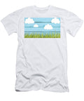 2 Cute Children or Baby Background White Clouds on the Blue Wood Turgay Koca T-Shirt
