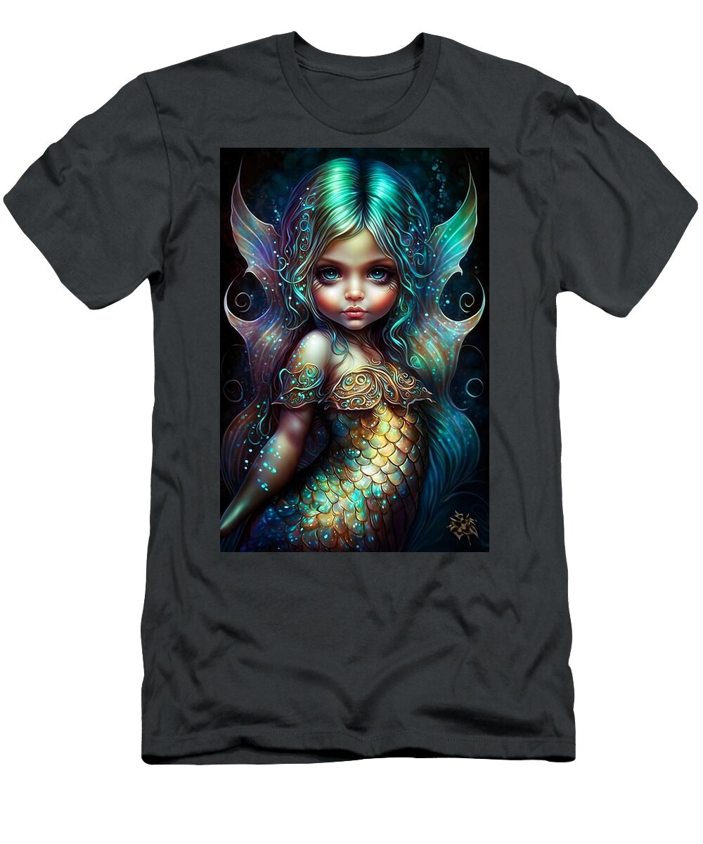 2 Cute Mermaid Lilia D T-Shirt