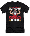 2 Dear Santa Christmas Gym Training Holiday Workout Toms Store T-Shirt