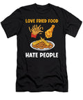 2 Deep Fried Food Fast Food Saying Funny Manuel Schmucker T-Shirt