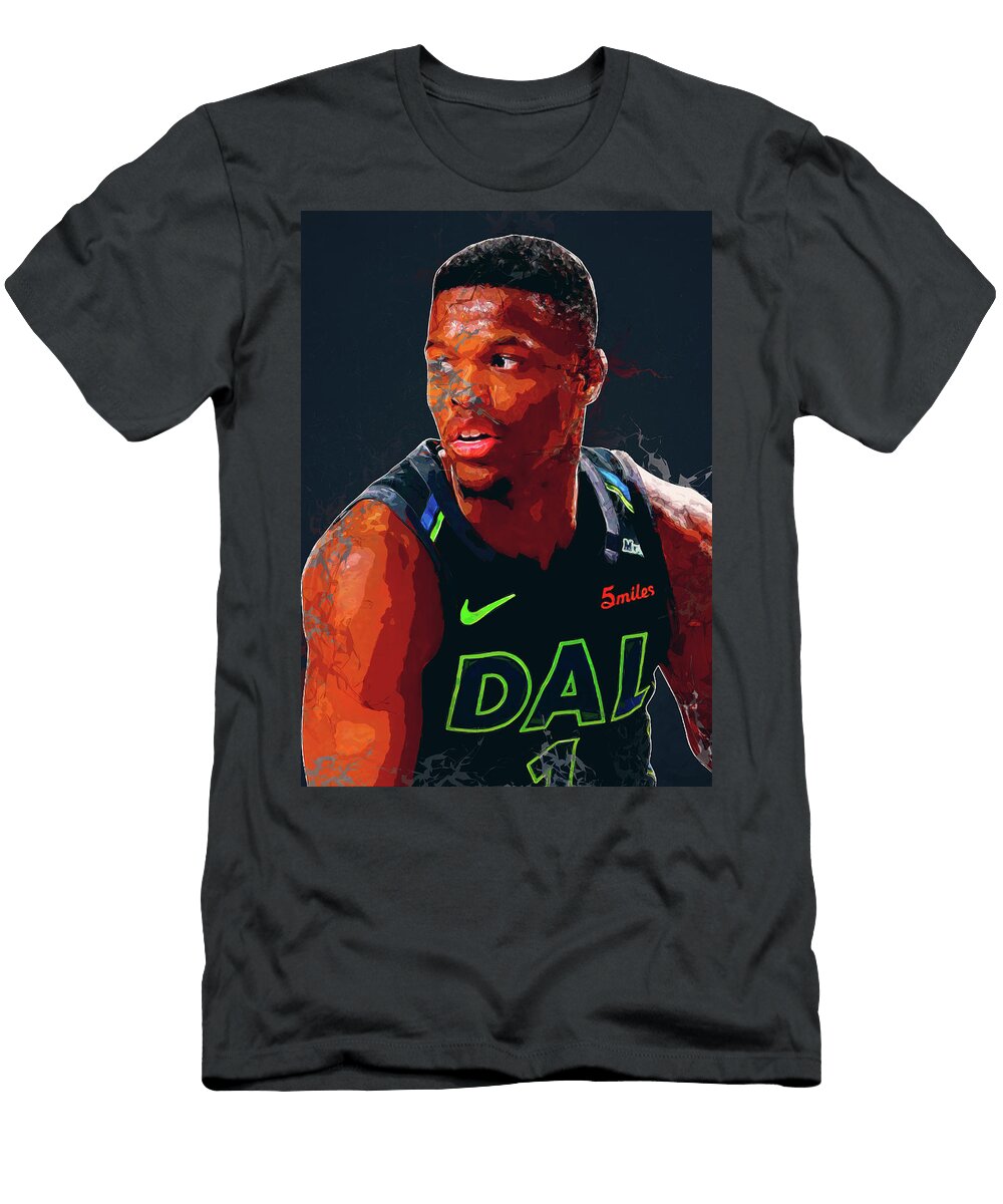 2 Dennis Smith Jr Dennissmithjr Dennis Smith Jr New York Knicks Player Dennis Smith Jr Dallas Maverick Wrenn Huber T-Shirt