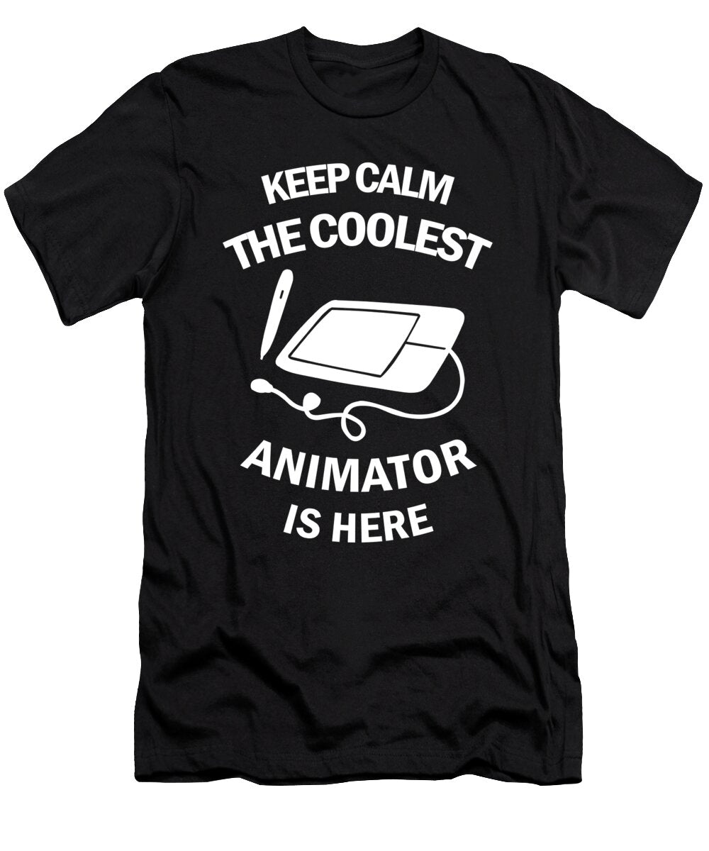 2 Designer Animator Draftsman Gift Idea Dominic Bayer Art T-Shirt