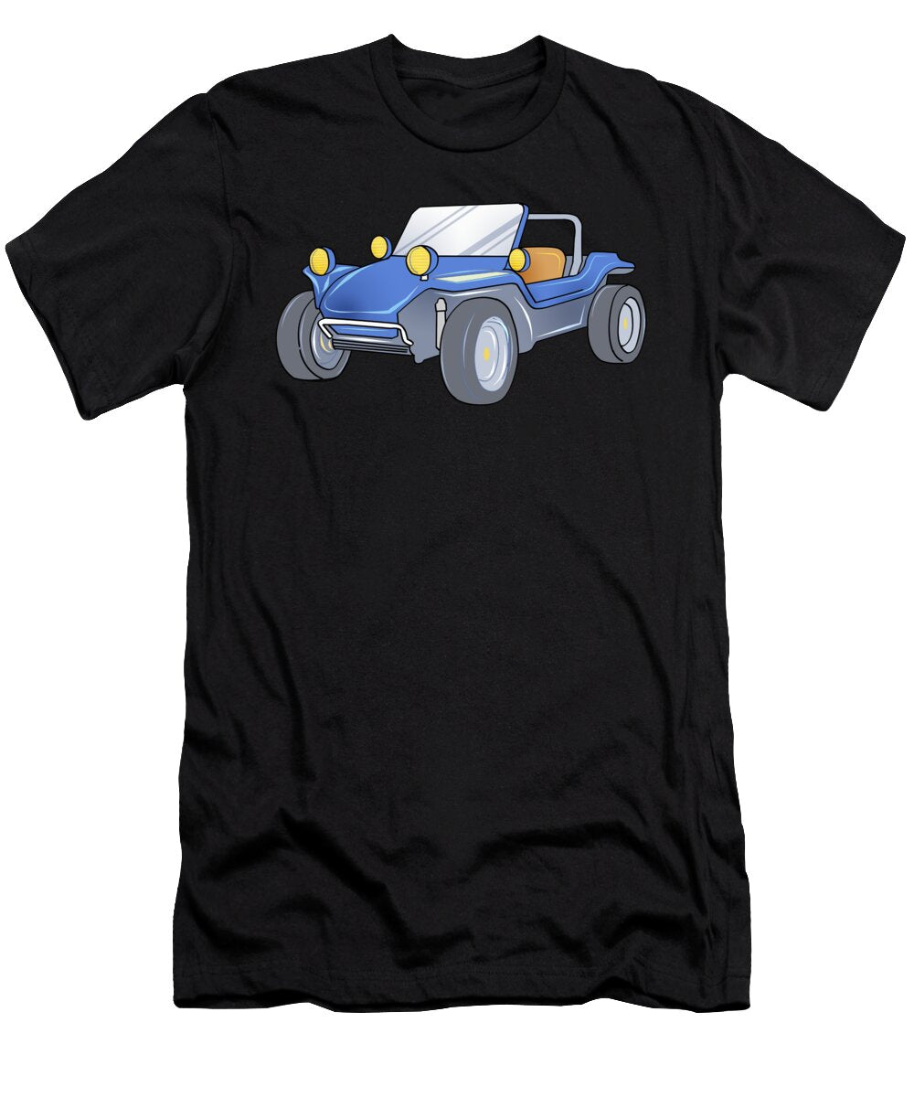 2 Dune Buggy Graphic Beach Buggy Rc Car Truck Gift Muc Designs T-Shirt