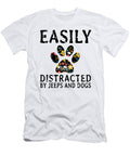 2 Easily Distracted By Jeeps and Dogs Tinh Tran Le Thanh T-Shirt