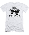 2 Easily Distracted By Trucks Jensen Cena T-Shirt