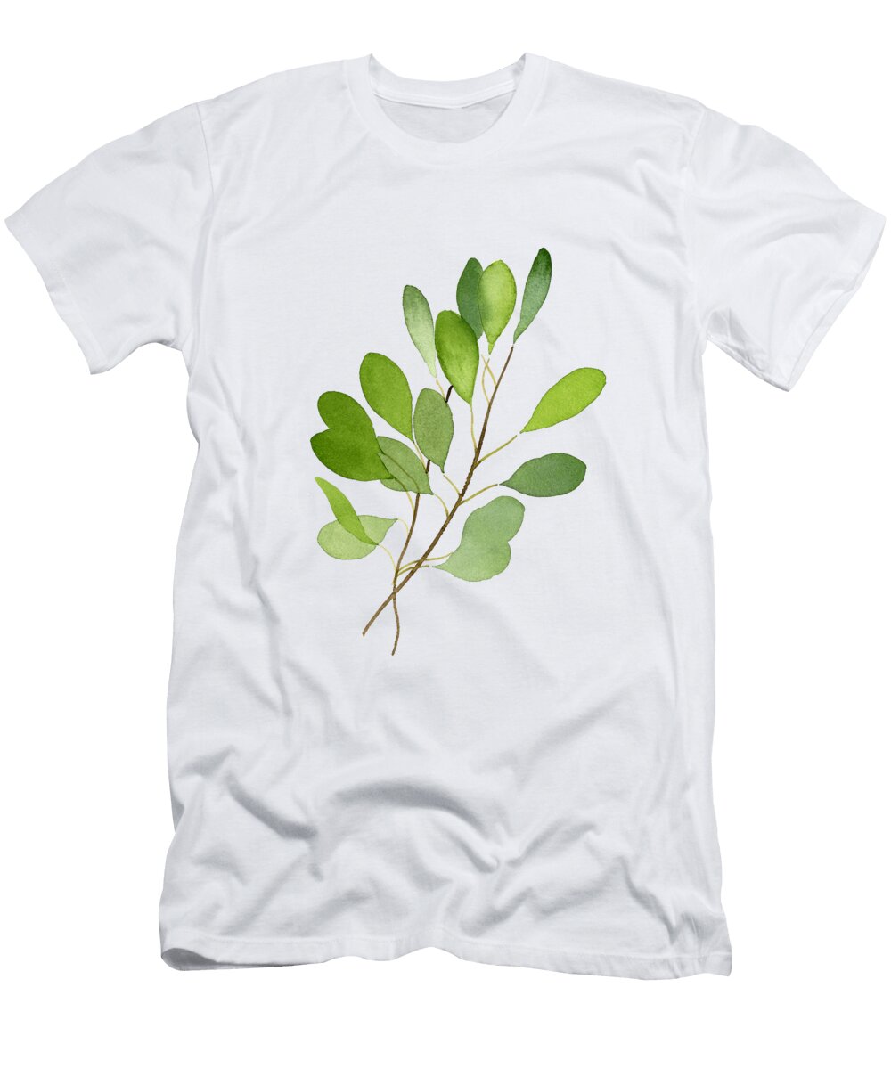 2 Eucalyptus Leaves D Rogers T-Shirt