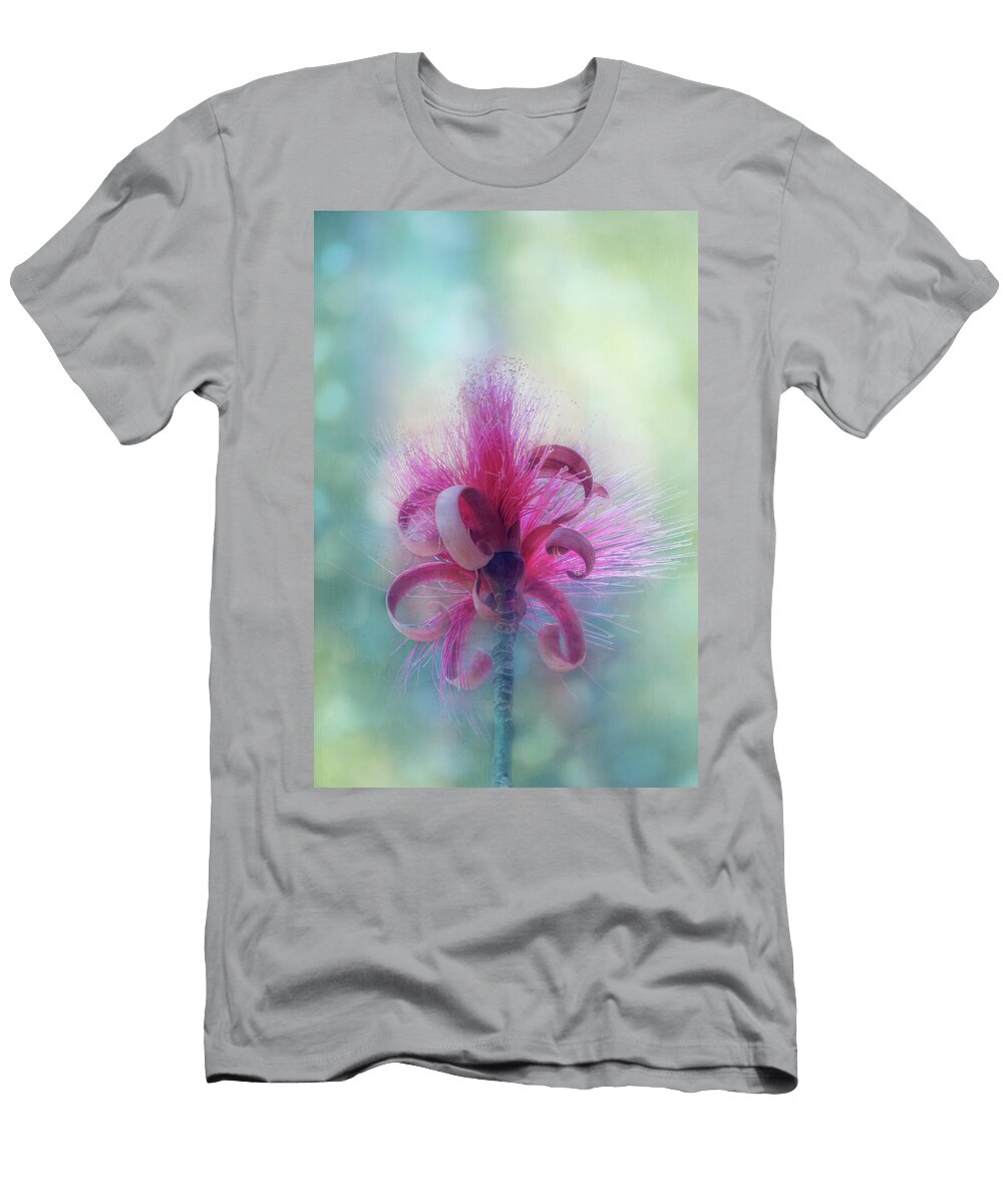 2 Fantasy Flower Terry Davis T-Shirt