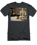 2 Glasses of Champagne on the Table George Mdivanian T-Shirt
