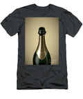 2 Gold Champagne Bottle Open Neck Allan Swart T-Shirt