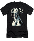 2 Goofy Giant Adorable Large Gentle Dog Lover Dane Natalie Lidford T-Shirt
